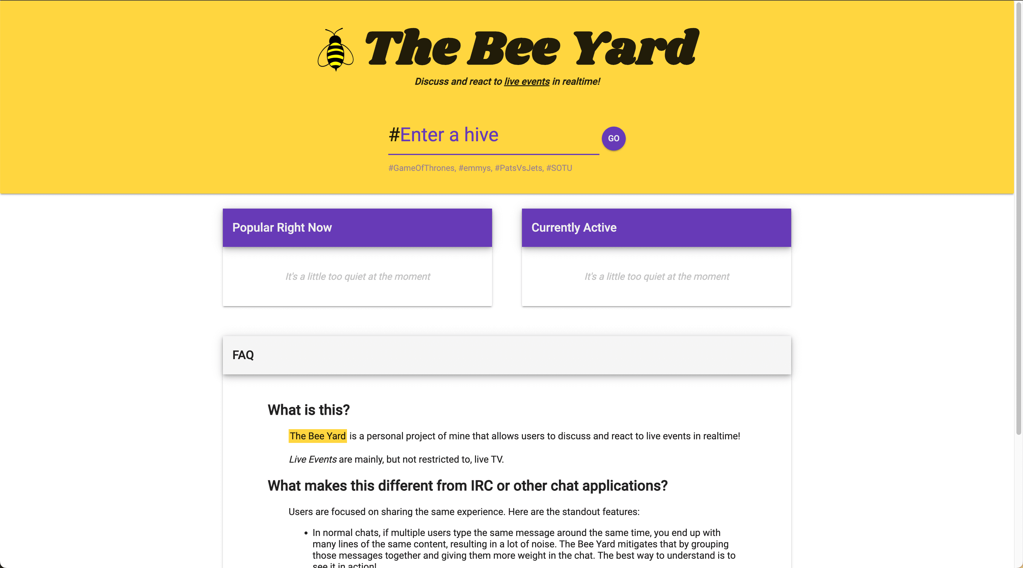 The Bee Yard